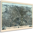 thumbnail image 1 of HISTORIX 1874 Syracuse New York Vintage  Map Poster Wall Art Print, 18 x 24 Inch, 1 of 3