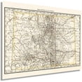 thumbnail image 1 of HISTORIX 1879 Colorado State Map Poster Wall Art Print, 18 x 24 Inch, 1 of 7