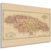 Map Jamaica