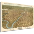 thumbnail image 1 of HISTORIX 1905 Spokane Washington Vintage Map Poster Wall Art Print, 24 x 36 Inch, 1 of 7