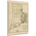 thumbnail image 1 of HISTORIX Vintage 1797 Rhode Island Map - 24x36 Inch Vintage Map of Rhode Island Wall Art Decor - Rhode Island Poster Shows Counties and Subdivisions - Place names in German and/or English (2 Sizes), 1 of 3
