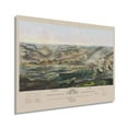 thumbnail image 1 of HISTORIX Vintage 1863 Gettysburg Battlefield Map - 18x24 Inch Vintage Gettysburg Wall Art - History Map of Gettysburg PA - Old Gettysburg Map - Bird's Eye View of Gettysburg Battlefield Civil War Map, 1 of 4