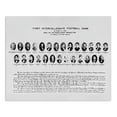 thumbnail image 1 of HISTORIX Vintage 1869 First Intercollegiate Football Game Photo Print - 8x10 Inch Vintage Football Poster - Rutgers VS Princeton College Football Game Photo, 1 of 6