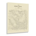 thumbnail image 1 of HISTORIX Vintage 1879 Denton County Texas Map Print - History Map of the County of Denton Texas Wall Art - Vintage Texas Map Poster, 1 of 7