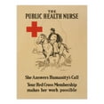 thumbnail image 1 of HISTORIX Vintage 1914 The Public Health Nurse Poster Matte Print - Vintage Matte Poster of A Public Health Nurse on Horseback Wall Art Print, 1 of 6