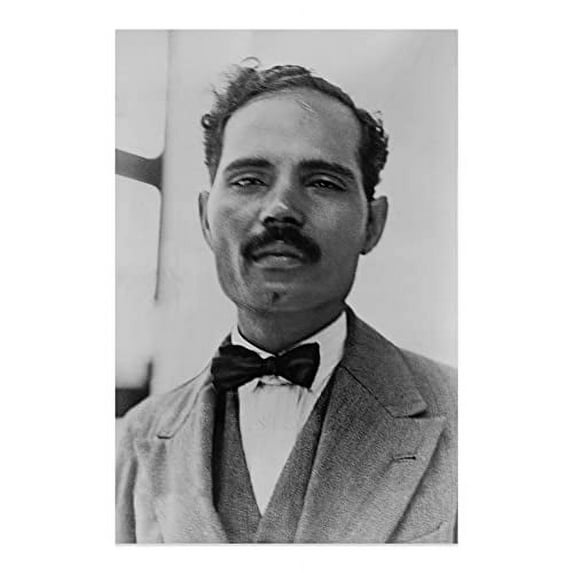 HISTORIX Vintage 1936 Pedro Albizu Campos Photo Print - 16x24 Inch Puerto Rican Revolutionary Don Pedro Albizu Campos Portrait Photo Wall Art Poster