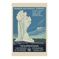 thumbnail image 1 of HISTORIX Vintage 1938 Yellowstone National Park Travel Poster - 24x36 Inch Yellowstone National Park Poster Wall Art Showing The Old Faithful Geyser, 1 of 6