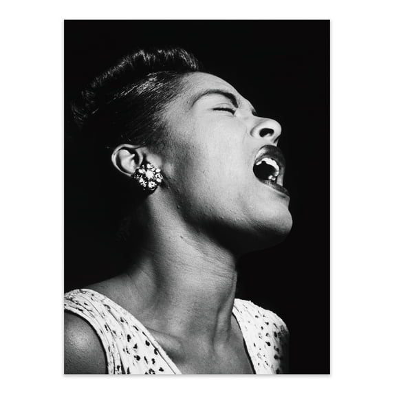 HISTORIX Vintage 1947 Billie Holiday Photo Print - Vintage Photo of Billie Holiday Poster - Lady Day Billie Holiday Print Photo Wall Art