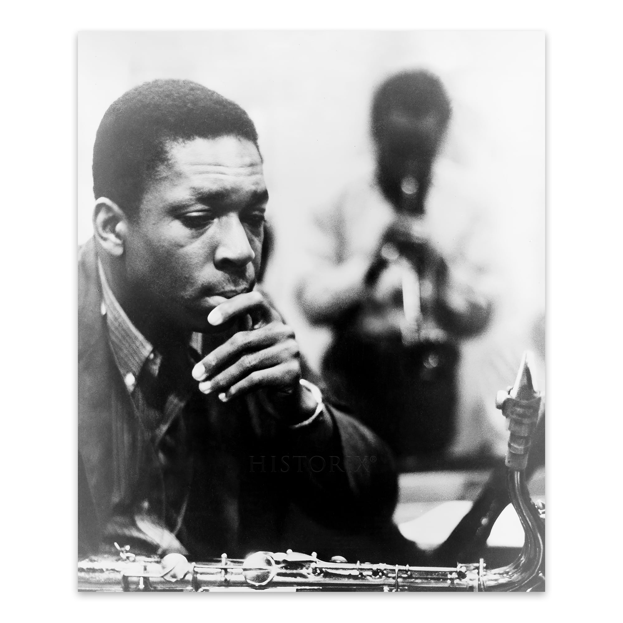 HISTORIX Vintage 1960 John Coltrane Photo Print Vintage Photo Of John historix-vintage-1960-john-coltrane-photo-print-vintage-photo-of-john