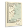 thumbnail image 1 of HISTORIX Vintage 1965 British Honduras Map Print - Vintage Road Map of Belize Poster - Old Railroad Map of British Honduras Wall Art Print, 1 of 7