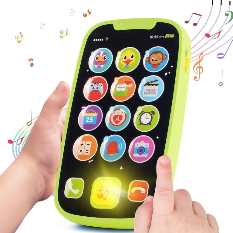 HISTOYE Baby Cell Phone Toy Fake Phone Toys for 1 Year Old with