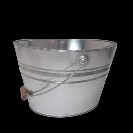 HIT Enameled Galvanized Steel Fun Pail-Bucket-Planter