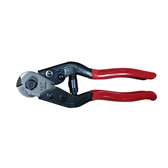 HIT Tools 22-WRC75-3 - 7 1/2" Wire Rope Cable Cutter - Sharp, Clean Cut, Perfect for Wire Rope, Piano Wire, and Steel Wire - Made in Japan$$Tools & Hardware Other