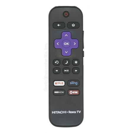 Hitachi 101018E0002 Remote Control, for Hitachi 50R8/55R7/55R80, Black