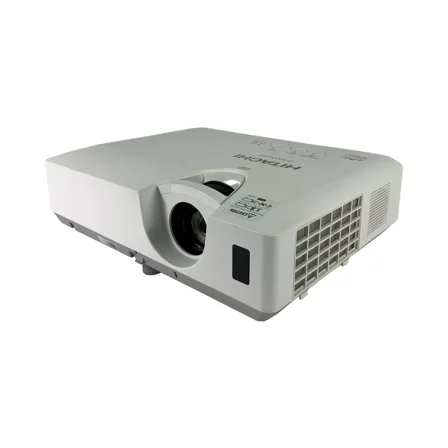 Pre-Owned HITACHI CP-WX3042WN 3LCD Projector Conference Room 3000 ANSI HDMI 1080p Bundle