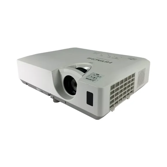Pre-Owned HITACHI CP-WX3042WN 3LCD Projector Conference Room 3000 ANSI HDMI 1080p Bundle