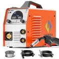 thumbnail image 1 of HITBOX MIG Welder MT2000II 200 Amps, 4-in-1 Gas & Flux Core, Stick & Lift TIG, 110V/220V Dual Voltage, 1-Pack, 1 of 12