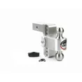 thumbnail image 1 of Weigh Safe Adjustable Trailer Hitch Ball Mount - 6" Adjustable Drop Hitch for 3" Receiver - Premium Heavy Duty Aluminum Trailer Tow Hitch w/ Chrome Plated Tow Balls (2" & 2 5/16") - 21,000 GTW, 1 of 6