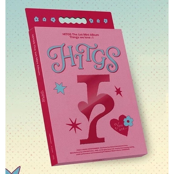 HITGS - [THINGS WE LOVE : I] THE 1ST MINI ALBUM You are... Version