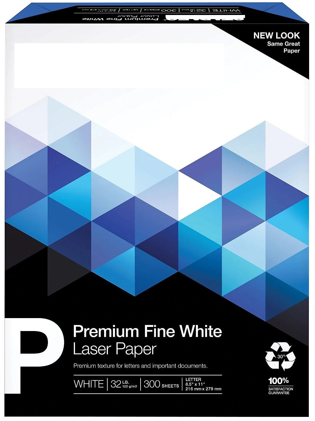 HITOUCH BUSINESS SERVICES 30% Recycled 8.5" x 11" Paper 32 lbs. 100 Brightness 300/PK 358C-STP