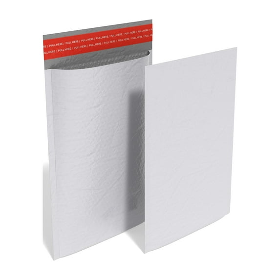 HITOUCH BUSINESS SERVICES 7.88" x 10.75" Self-Sealing Bubble Mailer #1 White 25/Carton ST56617-CC