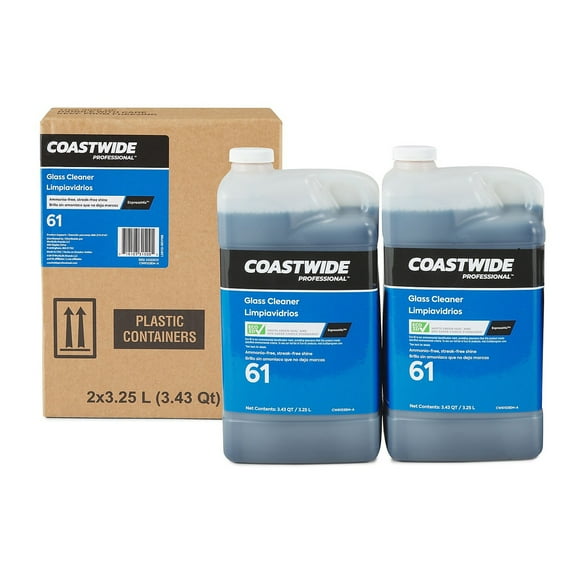 HITOUCH BUSINESS SERVICES Glass Cleaner 61 Concentrate for ExpressMix 3.25L 2/Pack CW6103EM-A