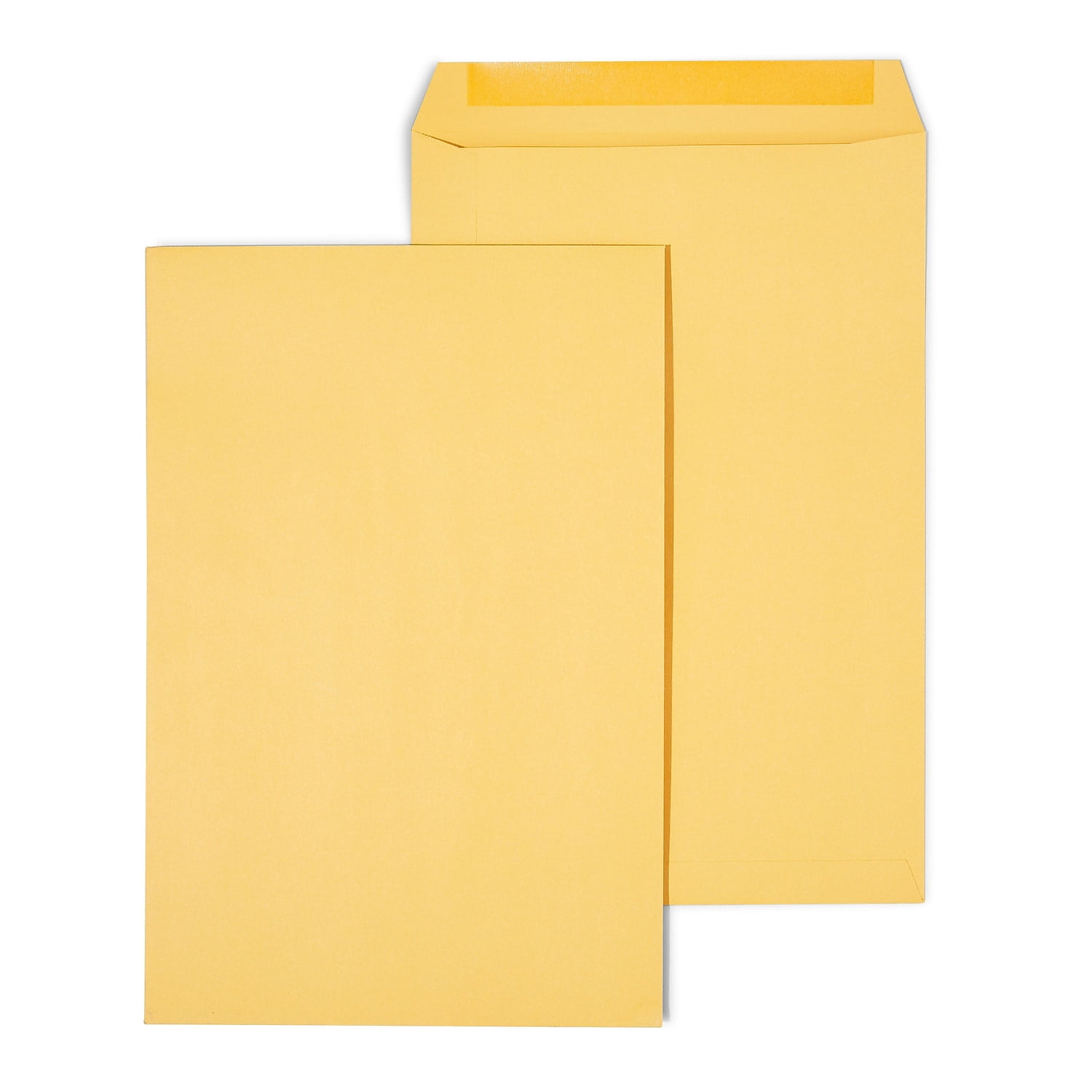 HITOUCH BUSINESS SERVICES Gummed Catalog Envelopes 10"L x 15"H Brown 100/Box SPL534768