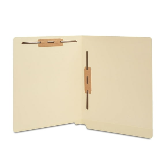 HITOUCH BUSINESS SERVICES Reinforced End Tab Classification Folder Letter Size Manila 50/Box