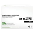 thumbnail image 1 of HITOUCH BUSINESS SERVICES Reman Black Std Yield Toner Cartridge Replacement for HP 78A  2/Pack, 1 of 8