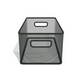 thumbnail image 1 of HITOUCH BUSINESS SERVICES Wire Mesh Storage Box Matte Black TR57548-CC, 1 of 3