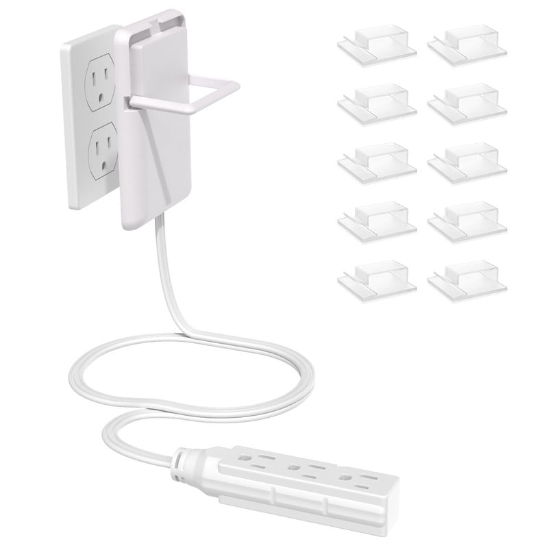 HITRENDS, Ultra Flat Plug Extension Cord, 3FT, 3 Outlets, Indoor Use ...