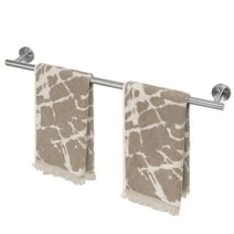 HITSLAM 25.7" Wall Mounted Towel Rack,Stainless Steel Towel Rack for Bathroom and Kitchen,Brushed Nickel Finish