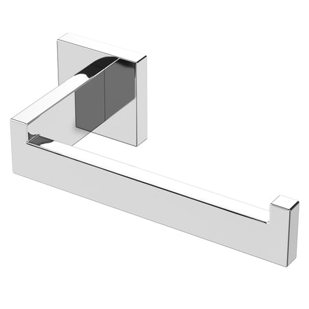 HITSLAM Chrome Toilet Paper Holder Wall Mount,Premium 304 Stainless Steel Square Toilet Paper Roll Holder for Bathroom Rustproof