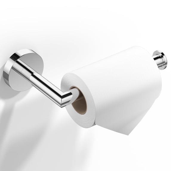 HITSLAM Toilet Paper Holder Wall Mount,Chrome Toilet Paper Roll Holder for Bathroom
