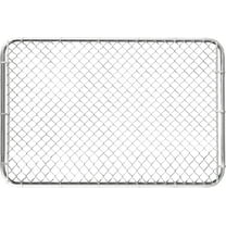 HITTITE Adjustable Chain Link Gate Kit, Anti-Rust Outdoor Garden Fence, Heavy Duty Pedestrian Walking Gate for Residential, Yard, Entry Way, 26"-72" Wide x 4' High