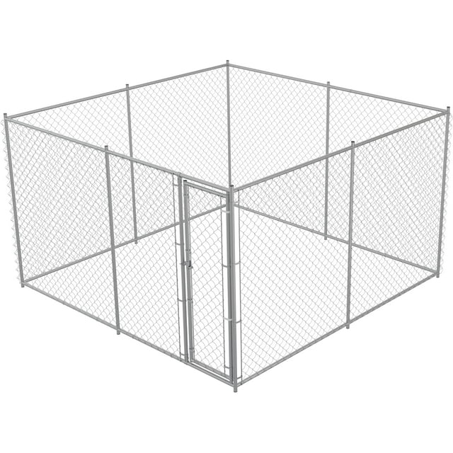 HITTITE Extra Large Outdoor Dog Kennel, Heavy Duty 10x10 Outside Dog