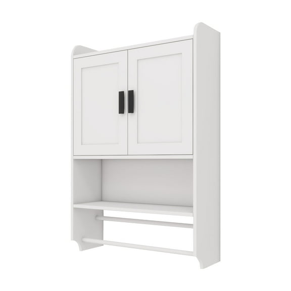 HIUU Vintage Wall Cabinet with Above Toilet Storage and Multifunctional Use