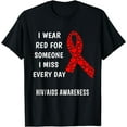 thumbnail image 1 of HIV AIDS Awareness T-Shirt, 1 of 4