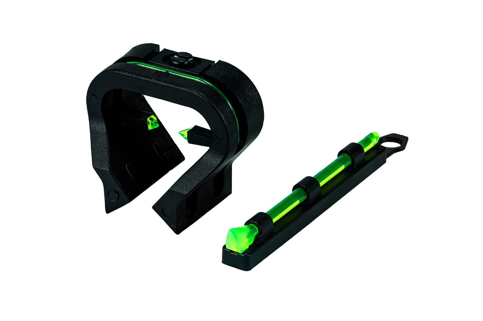 HIVIZ TriViz Front & Rear Shotgun Sight Set for turkey or deer hunting.