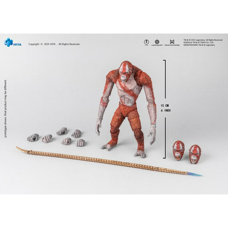 HIYA Exquisite Basic Series None Scale 6 Inch Godzilla x Kong the
