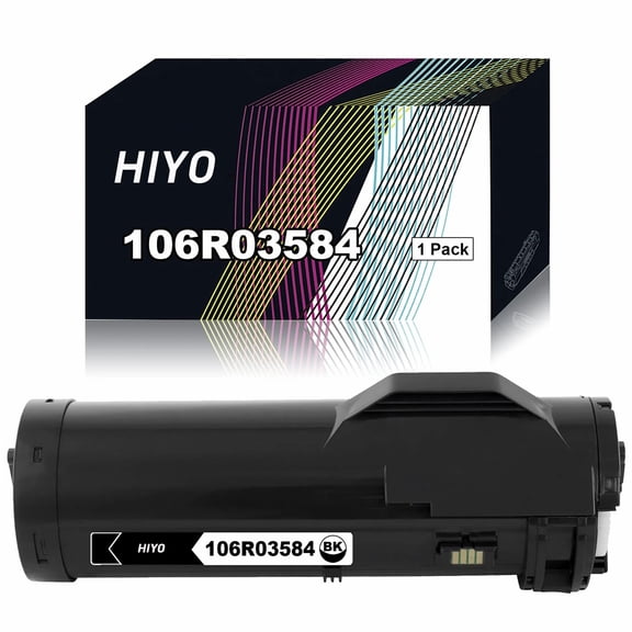 HIYO Compatible Extra High Yield Toner Cartridge Replacement for Xerox 106R03584 Black 1 Pack for VersaLink B400, B405