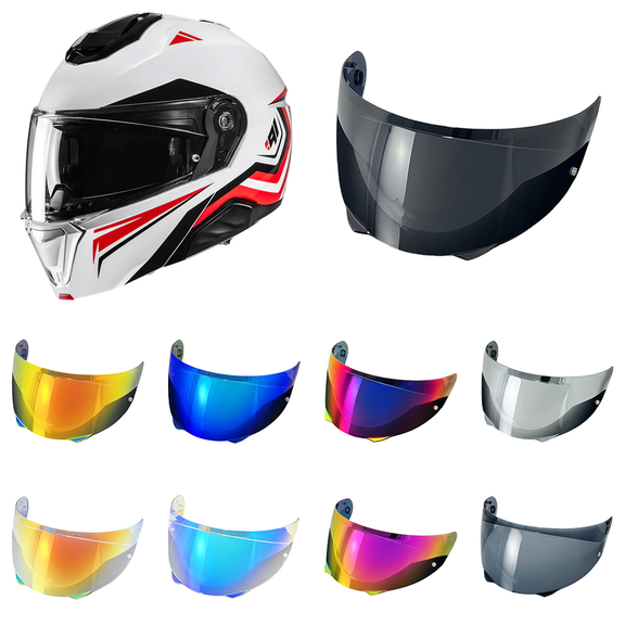HJ33 Face Shield Replacement for HJC I90 Flip Up Visor HJ-33 Windshield UV Resistance Viseiras Capacete Moto