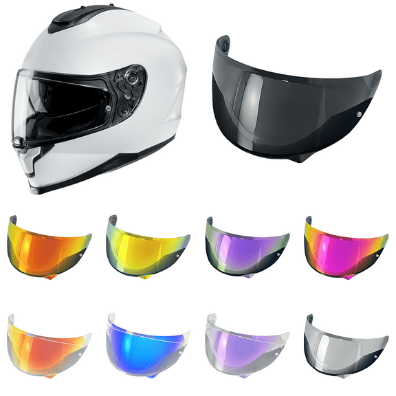 HJ34P Helmet Face Shield Wind Resistant for HJC C10 Dust Free Motorcycle Replacement Optical Clarity Visor Gafas de Sol Casco