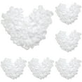 thumbnail image 1 of HJBTOP Rose Petals,1200pcs White Rose Flower Petals Artificial Flowers Silk Rose Petals Fake Rose Petals for Romantic Night Valentine ' Day Wedding Party Flower Decorations,100pcs*12, 1 of 2