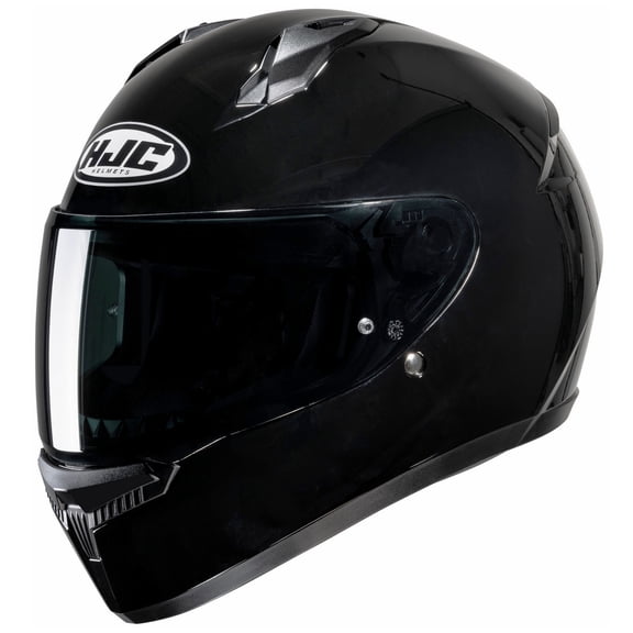 Hjc C10 Solid Helmet (Medium, Black)