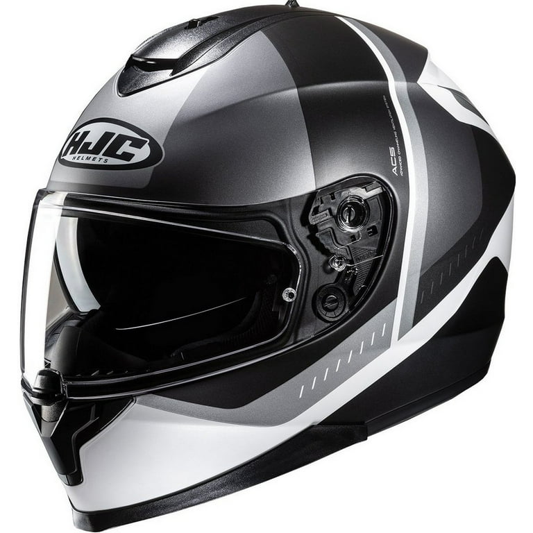HJC C70 Alia Helmet Semi-Flat Black (MC-5SF) (Medium, Gray Semi