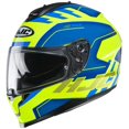 thumbnail image 1 of HJC C70 Koro Motorcycle Helmet Blue/Hi-Vis XS, 1 of 4
