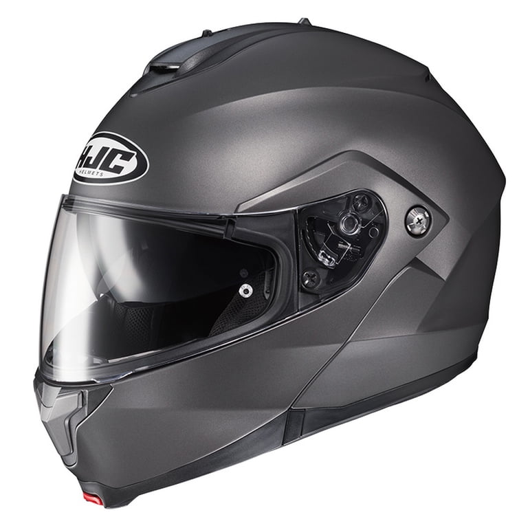 HJC C91 Modular Motorcycle Helmet Semi Flat Titanium XL - Walmart.com HJC C91 Modular Motorcycle Helmet Semi Flat Titanium XL - Walmart.com