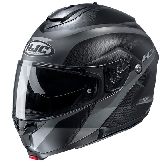 HJC C91 Taly Modular Motorcycle Helmet Gray/Black MD