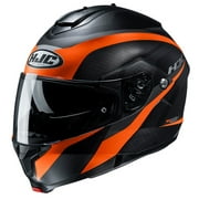 HJC C91 Taly Modular Motorcycle Helmet Orange/Black 4XL